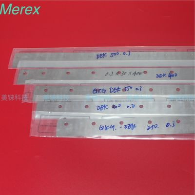 0.2mm oder 0.3mm DEK-Drucker Spare Parts des Gummiwalzen-Blatt-SMD